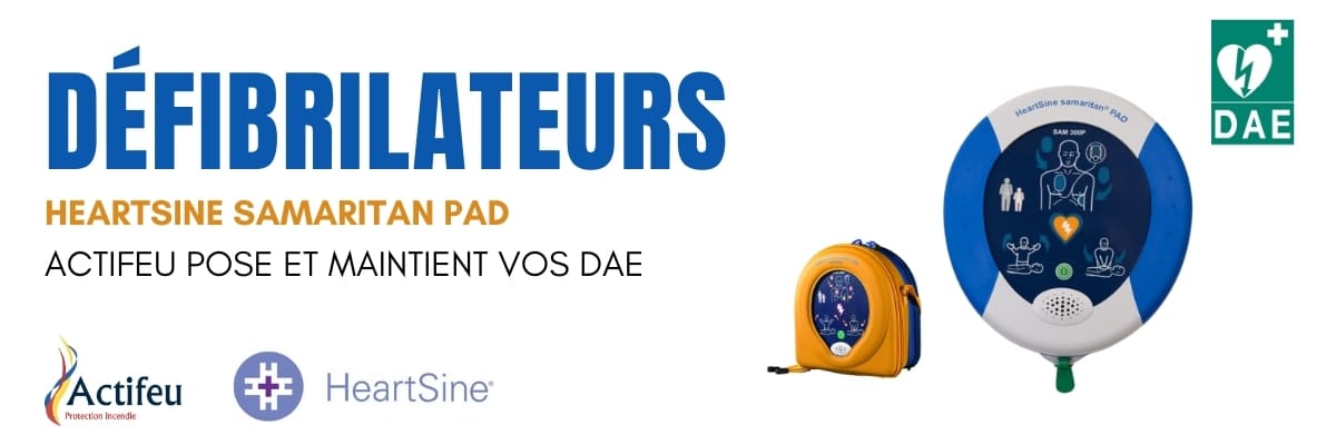Défibrillateurs - DAE - Actifeu - Protection Incendie Auterive 