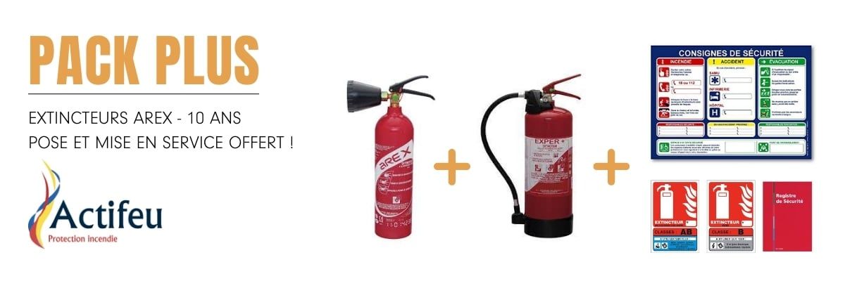 promotion pack extincteur Toulouse - Pack  sécurité rapport qualité prix imbattable - Actifeu - Protection Incendie Auterive 