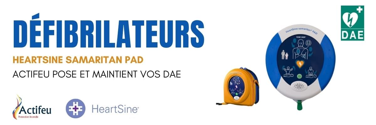 Défibrillateurs - DAE - Actifeu - Protection Incendie Auterive 